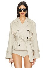 Lovers and Friends Gracie Jacket in Fossil Grey from Revolve.com | Revolve Clothing (Global)