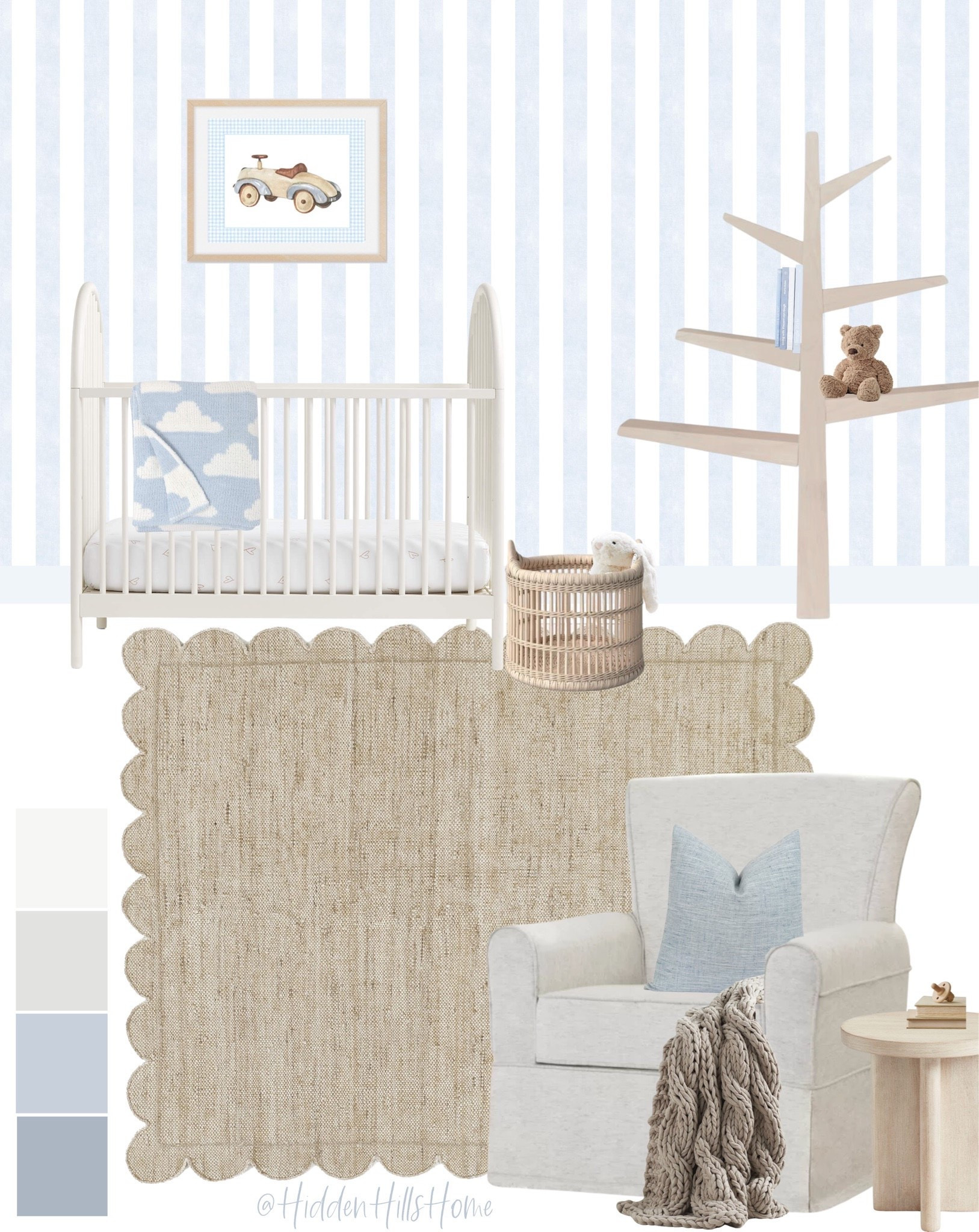 Nursery decor mood board, baby boy nursery, nursery design, crib, baby boys room decor, cute nursery #nursery #babyboy

#LTKHome #LTKSaleAlert #LTKBaby