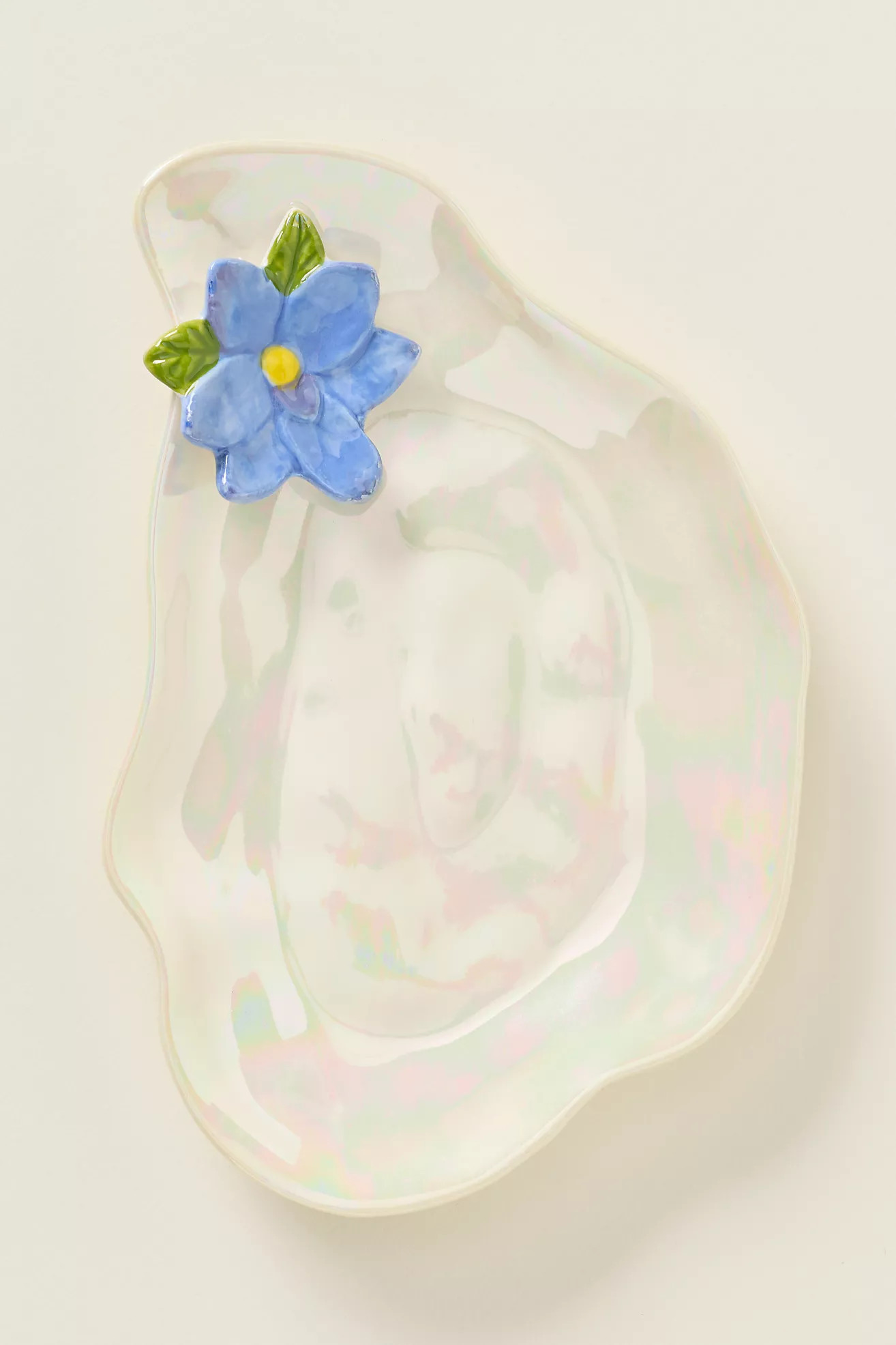 Sirena Stoneware Oyster Canape Plate | Anthropologie (US)