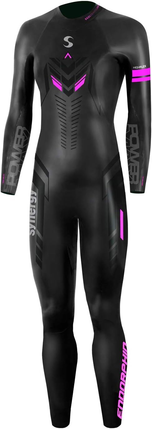 Synergy Triathlon Wetsuit 5/3mm - Women's Endorphin Full Sleeve Smoothskin Neoprene for Open Wate... | Amazon (UK)