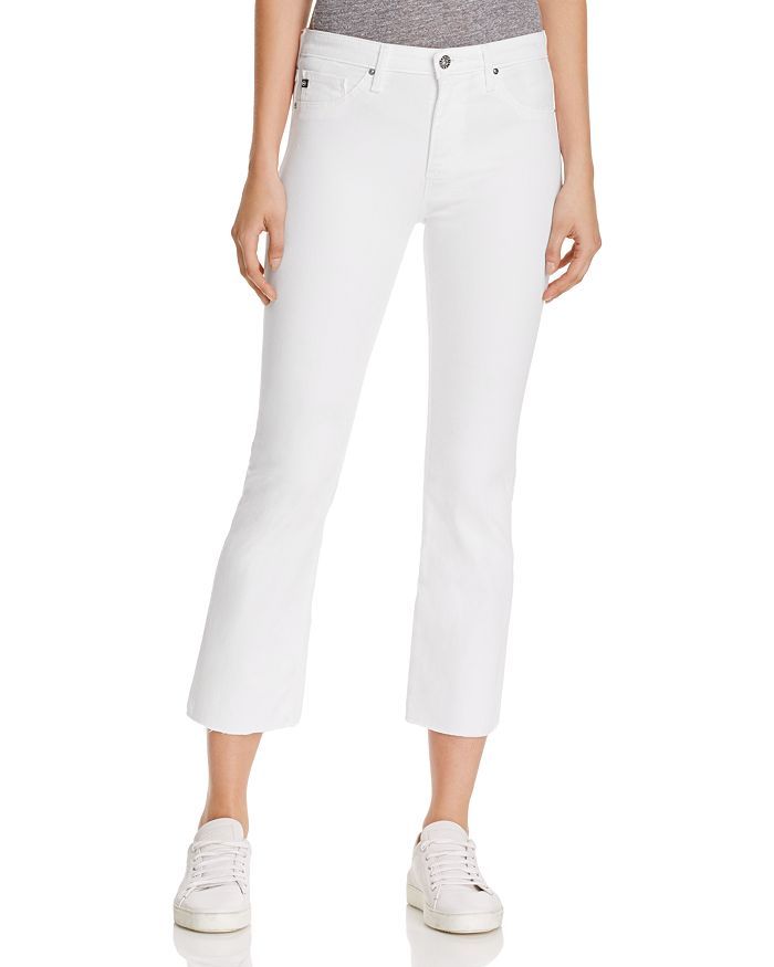 Jodi Crop Jeans in White | Bloomingdale's (US)