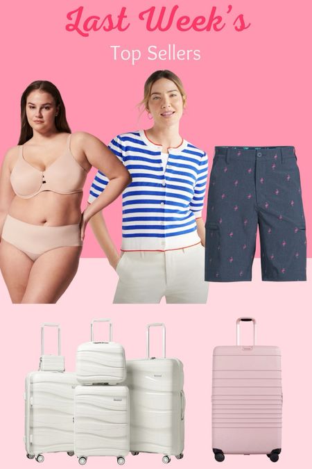 Last week’s top sellers! Such a great bra by Spanx code WANDAXSPANX and lots of Walmart finds! Plus our favorite suitcase! 

#LTKMidsize #LTKHome #LTKOver40