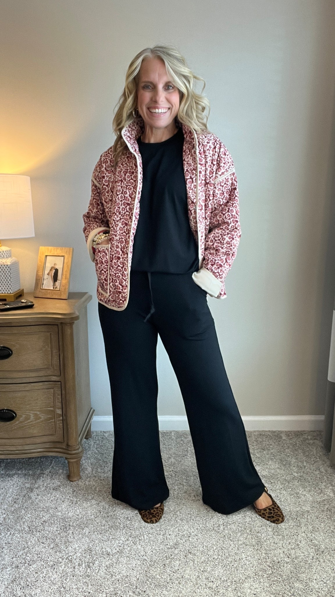 All I want is to be warm, cozy and look put together. This set and a cute quilted jacket make it’s easy. Wearing smalls 

#LTKTravel #LTKOver40