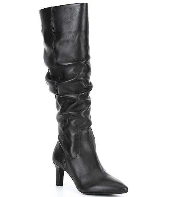 Pemerson Tall Slouch Leather Boots | Dillard's