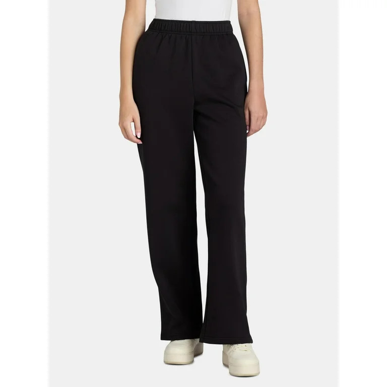 Athletic Works Women's Fleece Pants with Pockets, Sizes XS-XXXL | Walmart (US)
