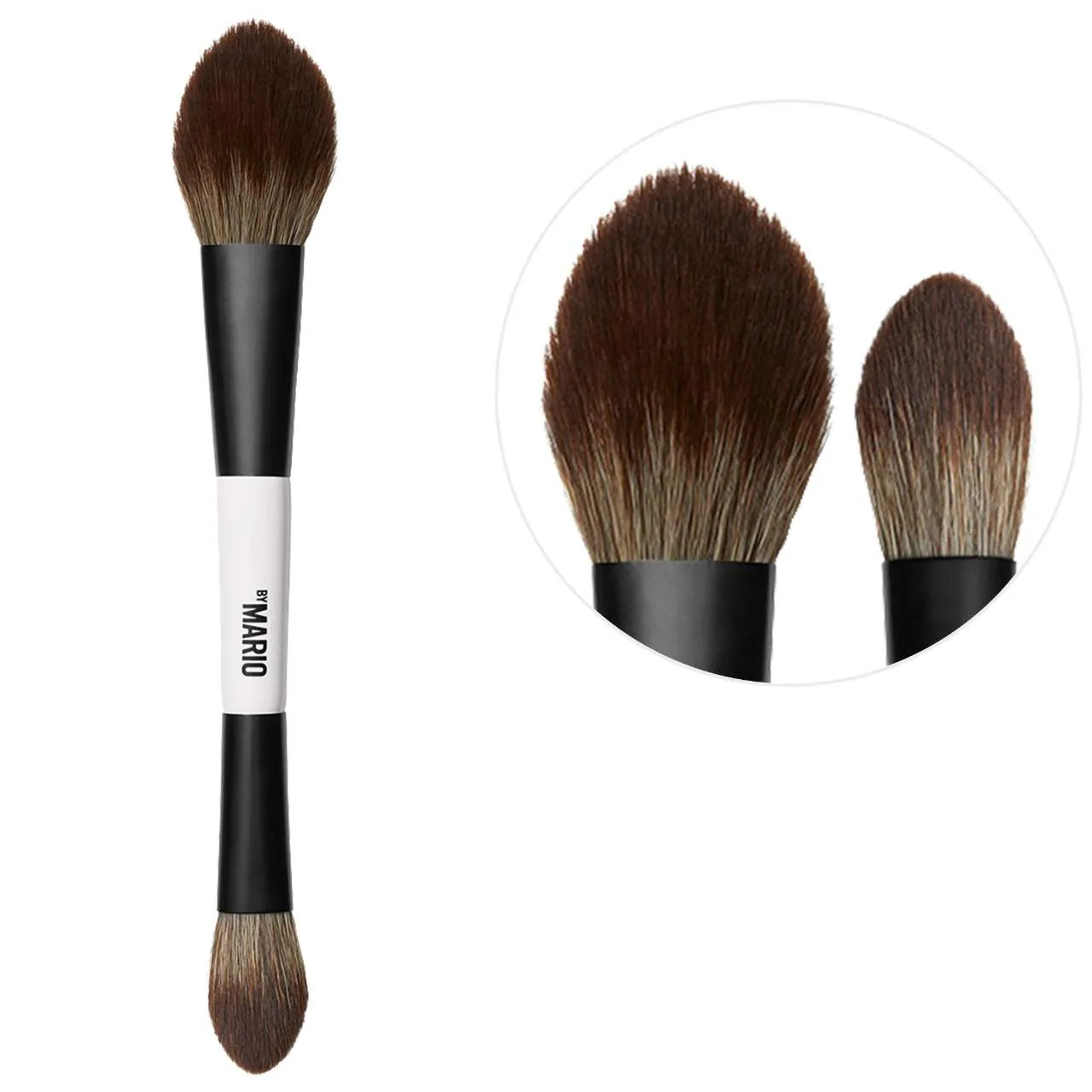 MAKEUP BY MARIO F3 Dual-Ended Precision Powder Brush | Sephora (US)