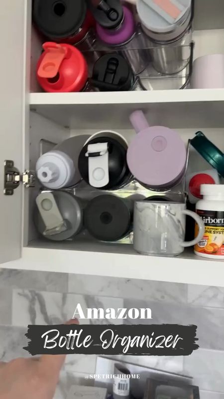 This water bottle organizer is so good! They’re stackable and the top row can hold my favorite Stanley and Simple Modern tumblers.

#amazon #organize #storage #kitchen #pantry

#LTKfamily #LTKhome #LTKfindsunder50