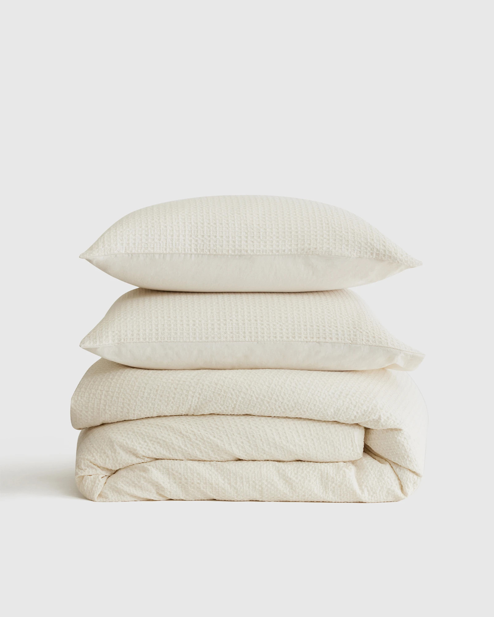 Organic Luxe Honeycomb Duvet Cover Set | Quince