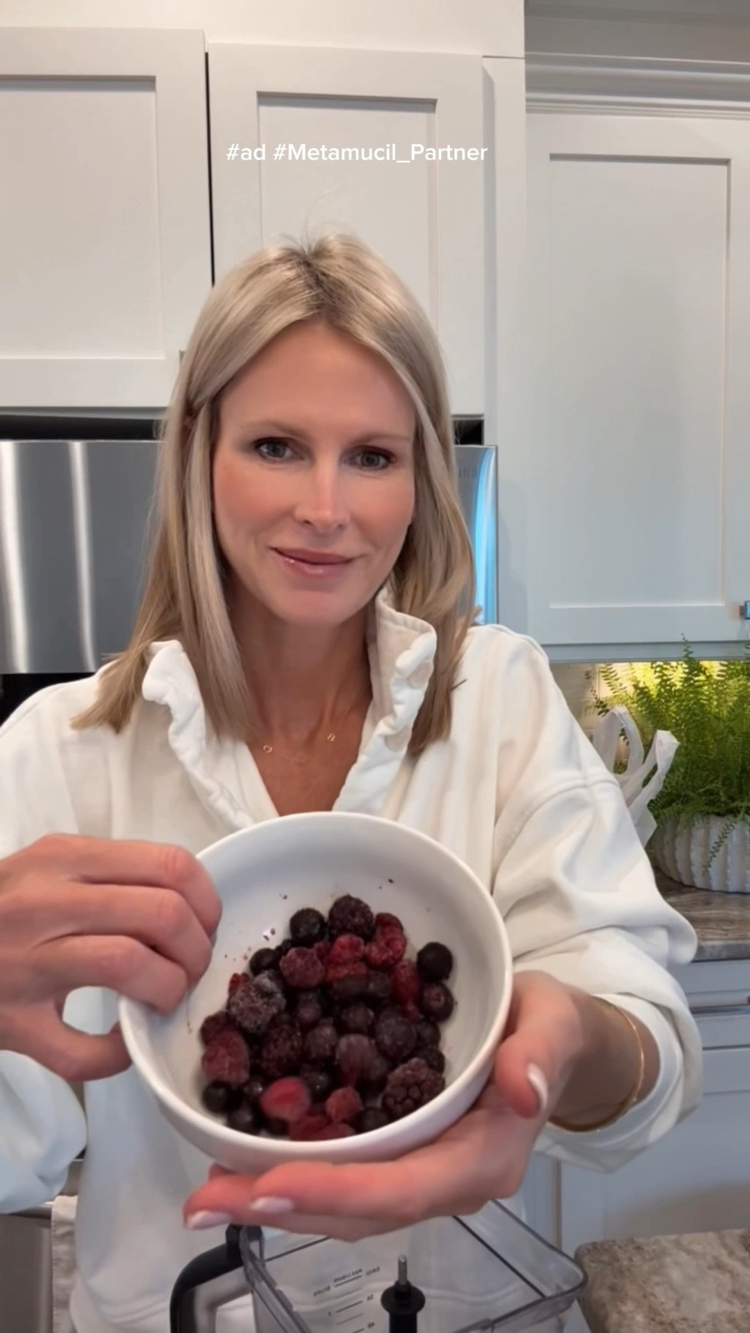 #ad #TargetPartner #Metamucil
Partner
_
One thing I've been trying to be more intentional about lately is adding more fiber into my
routine. I've been mixing Metamucil into my smoothies because it's such an easy habit to keep
up with and blends right in.
Fiber IS the NEW protein — and this has been a simple way to support my daily fiber intake.
You can grab Metamucil at Target while picking up everything else you need, whether shopping
in-store, Drive Up, Pickup, or same-day delivery.
†Diets low in saturated fat and cholesterol that include 7 grams of soluble fiber per day from
psyllium husk, as in Metamucil, may reduce the risk of heart disease by lowering cholesterol.
One serving of Metamucil has 2.4 grams of this soluble fiber.
@metamucil @target