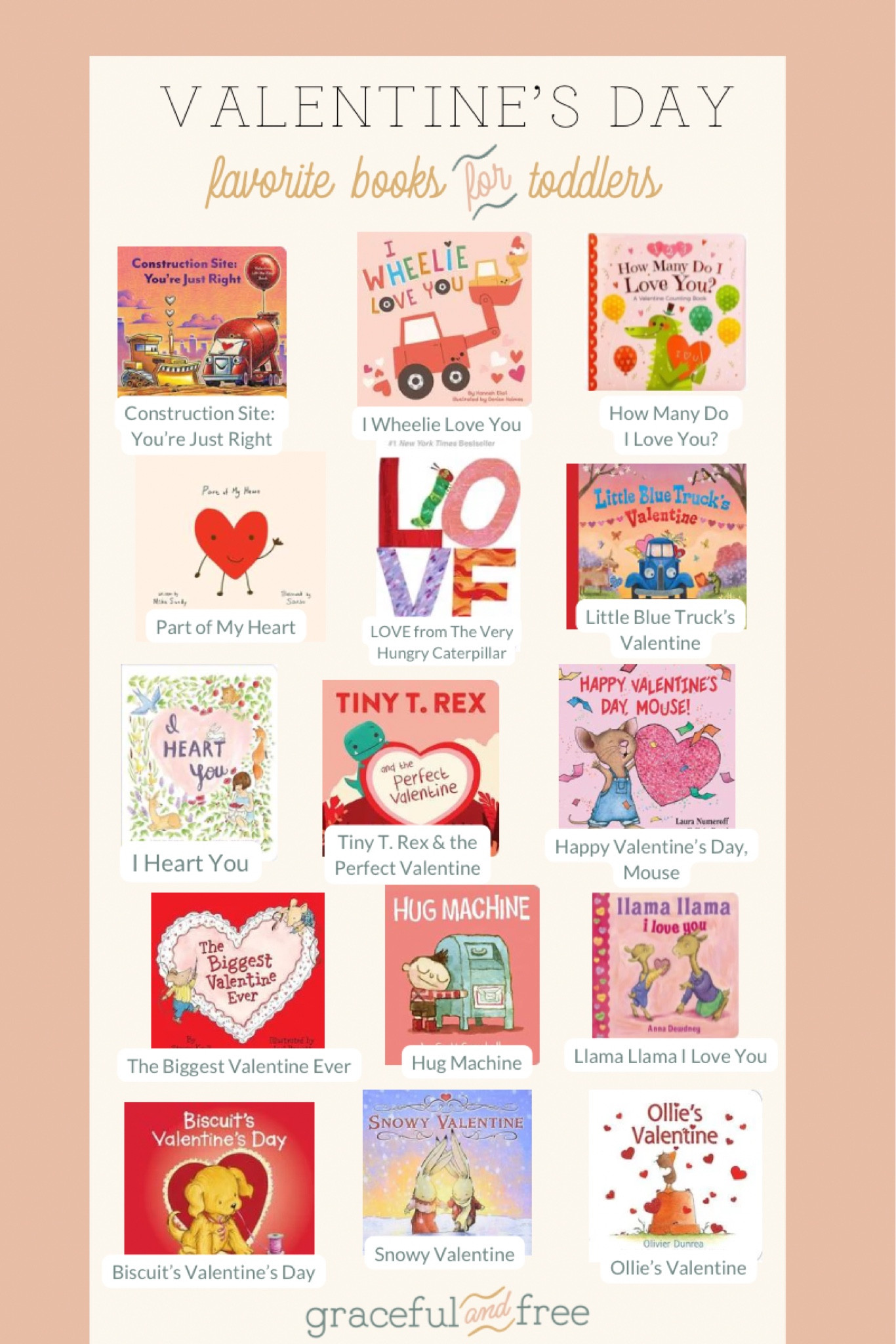 Valentine’s Day Books for Toddlers! Perfect addition for any Valentine’s Day basket for your little one! 

#LTKSeasonal #LTKKids #LTKGiftGuide