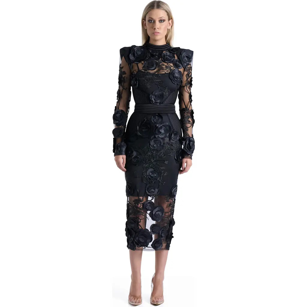 ZHIVAGO The Vendetta Dress in Black at Nordstrom, Size 12 | Nordstrom