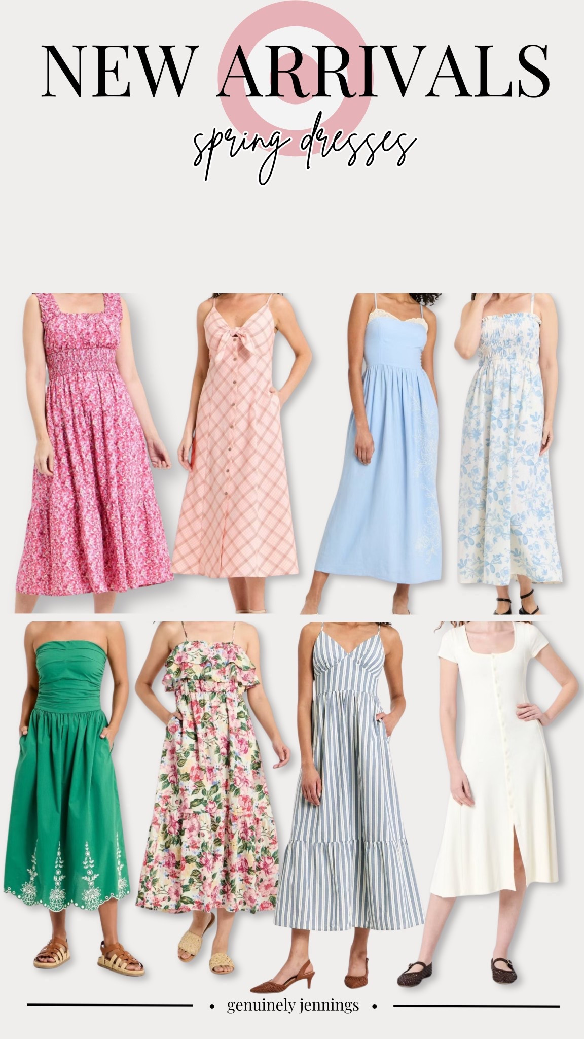 The prettiest spring dresses are at Target!! 