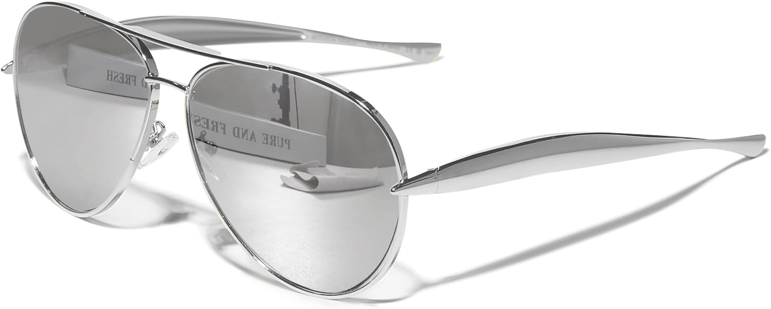 Retro Gold Aviator Sunglasses for Women Men, 2025 Metal Oversized 70s Aviators Sun Glasses | Amazon (US)