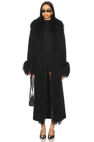 Lola Fur Trim Coat
                    
                    Ducie | Revolve Clothing (Global)