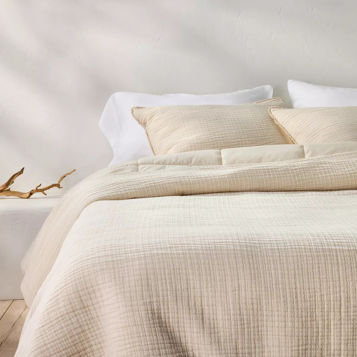 Textured Chambray Comforter & Sham Set - Casaluna™ | Target