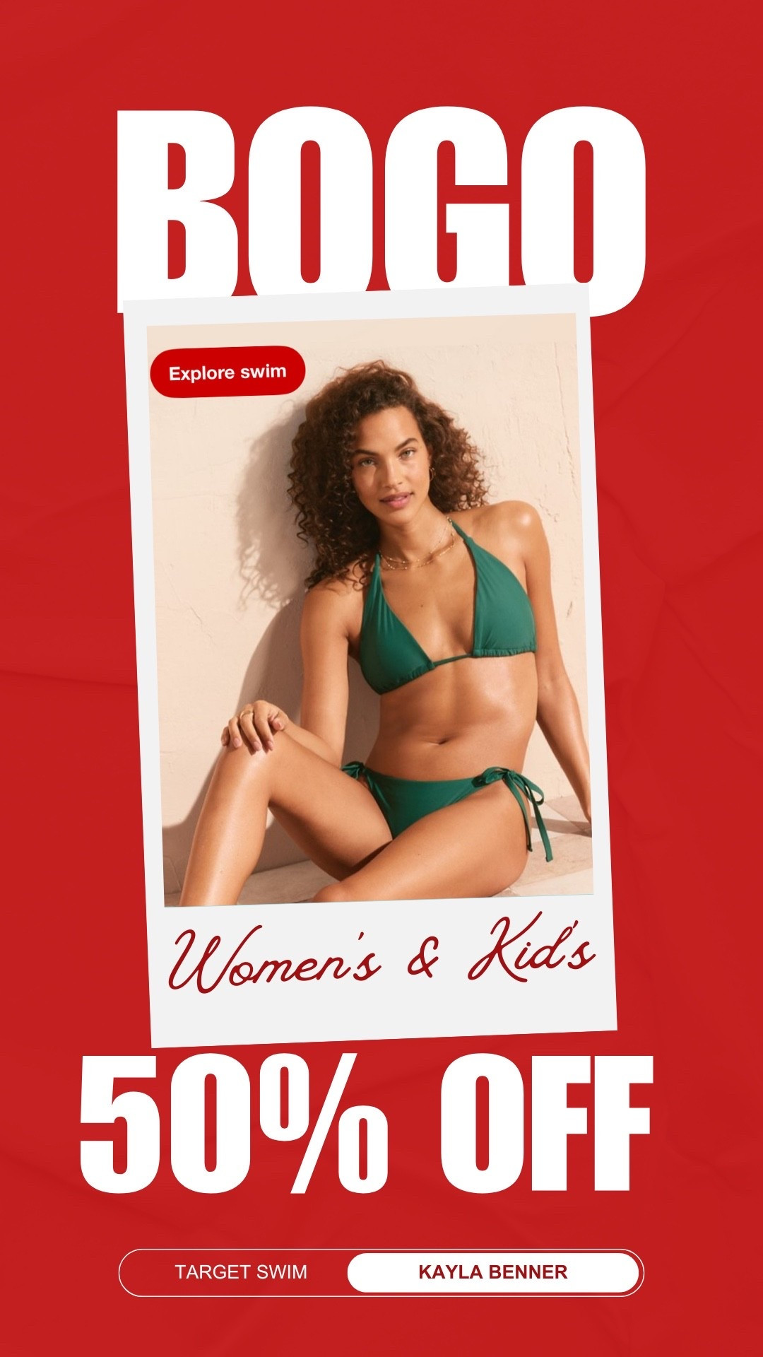 BOGO 50% off Swim at Target! 



#LTKSeasonal #LTKKids #LTKSaleAlert