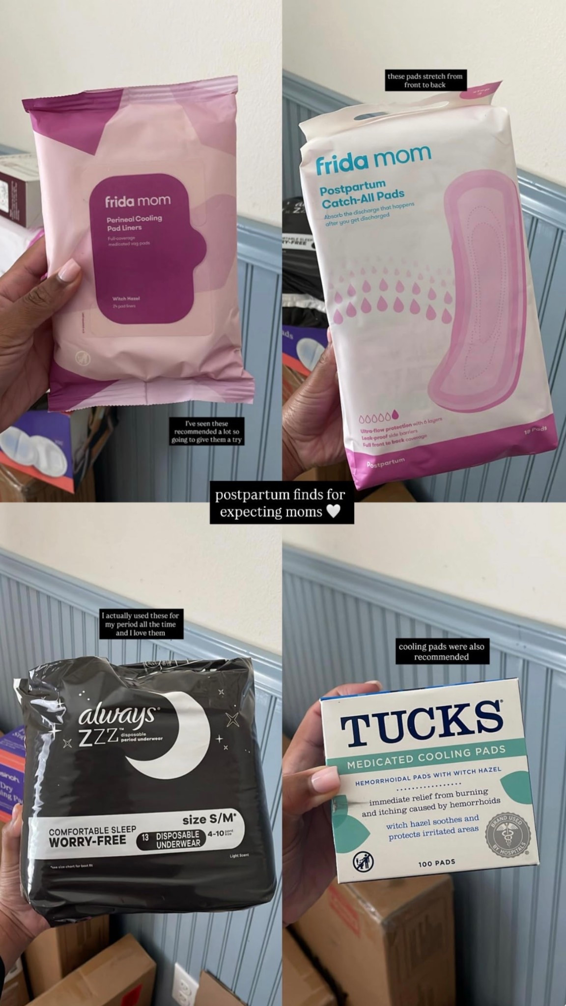 Can’t wait to try out these postpartum finds after labor and delivery ☺️

#ltkbaby #postpartumessentials #postpartumrecovery #postpartummusthaves#postpartumcare #hospitalbagessentials #hospitalbagcheck #newmomlife #pregnancyjourney #fourthtrimester #expectingmom #momtobe #newbornprep #momfinds #babyregistry #amazonbaby


#LTKselfcare #LTKmomlife #LTKdayinmylife