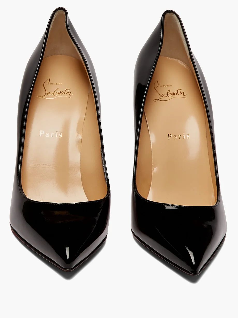 Pigalle 100 patent-leather pumps | Christian Louboutin | Matches (APAC)