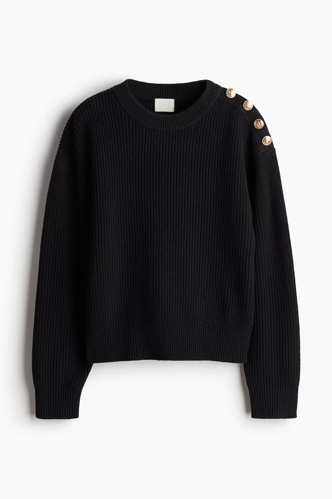 Button-detail jumper | H&M (UK, MY, IN, SG, PH, TW, HK)