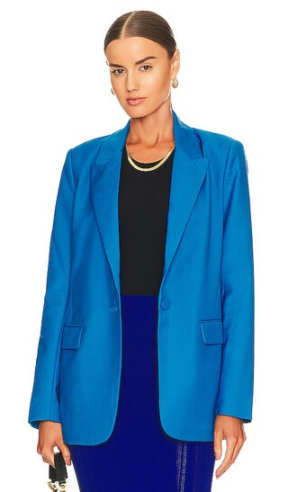 x REVOLVE Sandie Blazer in Cobalt | Revolve Clothing (Global)