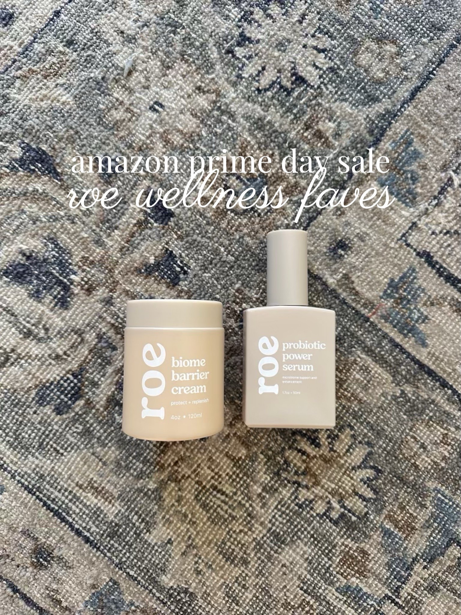 Roe Wellness probioic duo✨

roe wellness, health, wellness, postpartum, supplements, biome barrier cream, probiotic power serum, Amazon prime day, Amazon prime day deals, Amazon prime day sales, Amazon prime day finds, sale, sale alert, sale finds, Grace White, a Southern Drawl, Louisville

#LTKSaleAlert #LTKFindsUnder50 #LTKBeauty