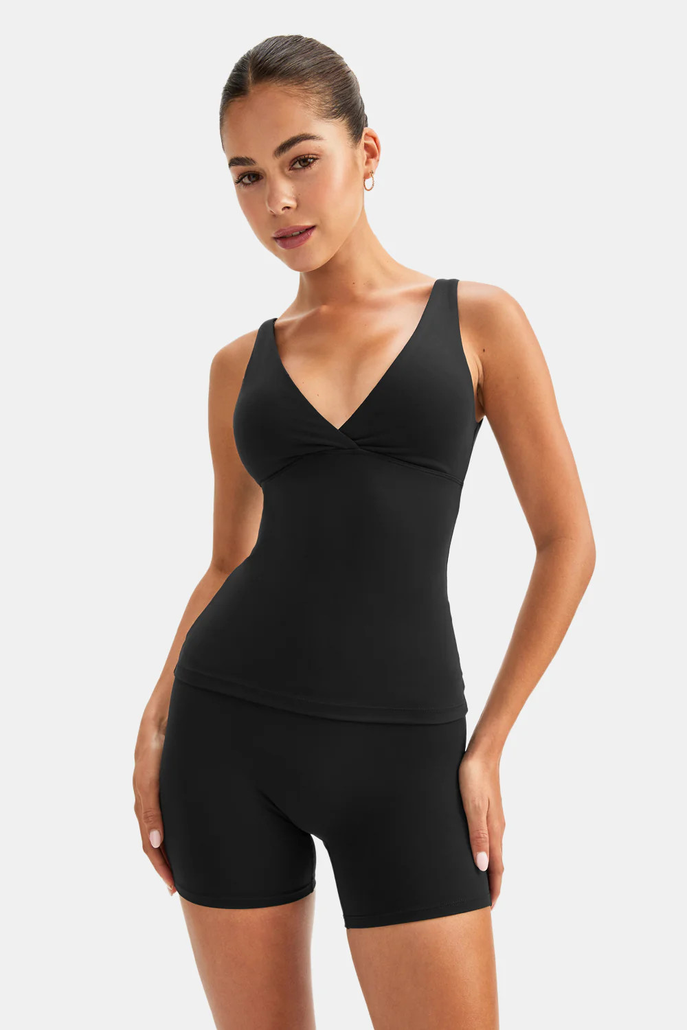 DayFlex V Neck Vest - Shadow Black | TALA (UK)