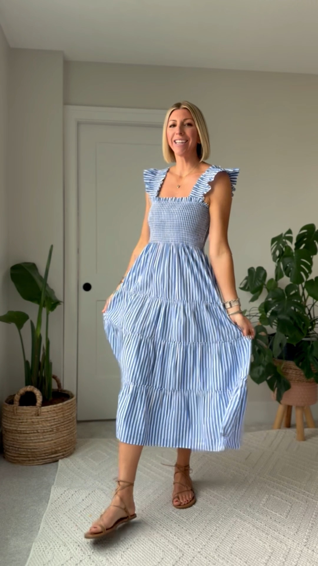 Spring dress from Quince. 100% organic cotton- the perfect dress for Easter, Mother’s Day and wedding season. Wearing a size medium.

#LTKspringtrends #LTKspring #LTKootd