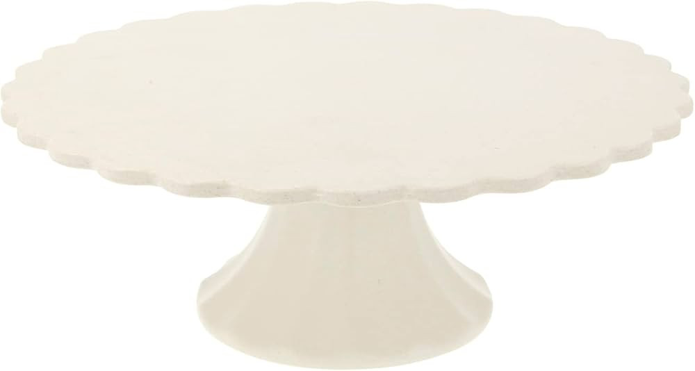 Meri Meri Small Cream Reusable Bamboo Cake Stand (Pack of 1) | Amazon (US)