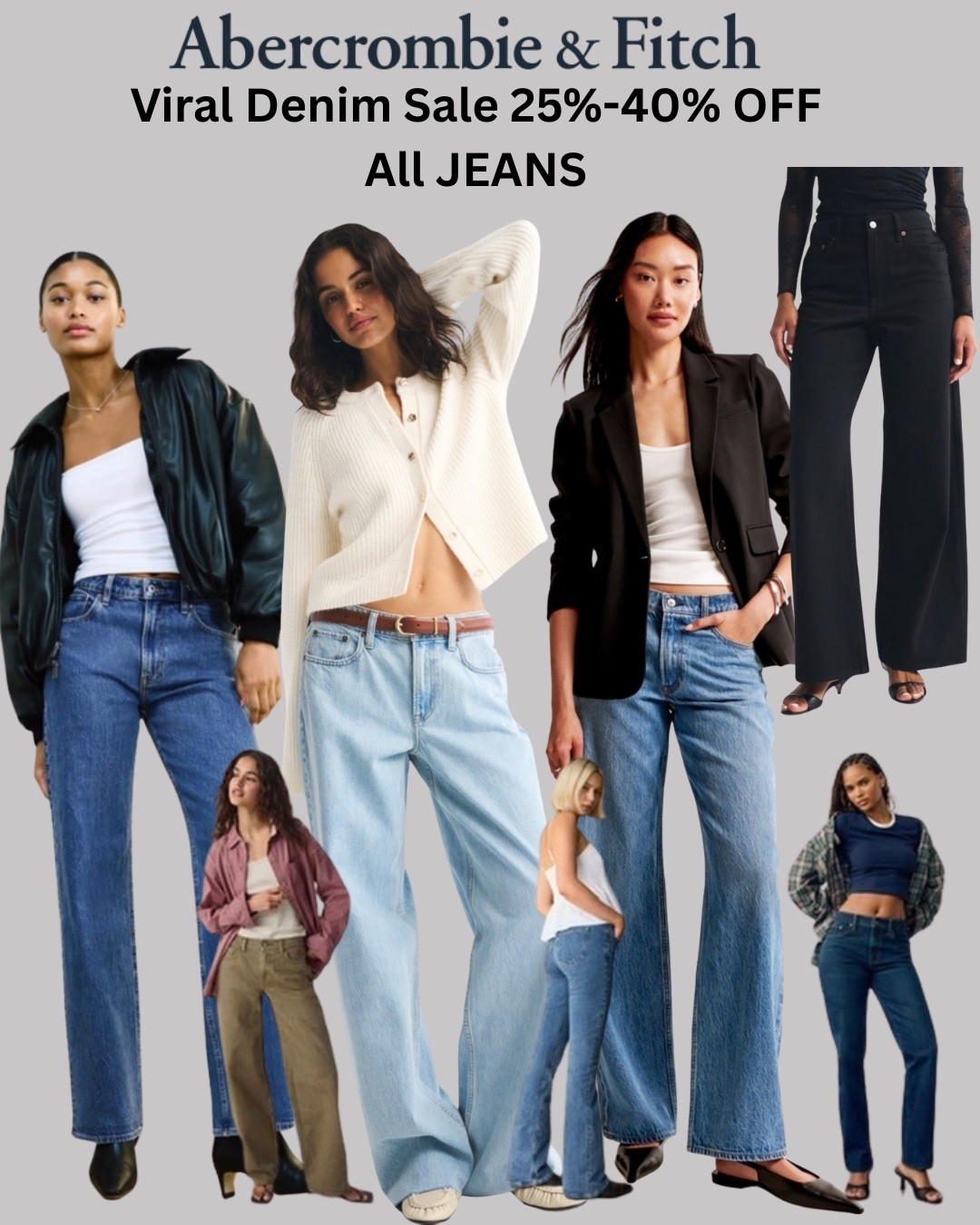 Abercrombie viral Denim sale
# Abercrombie @AbercrombieandFitch

#LTKWorkwear #LTKSaleAlert #LTKootd
