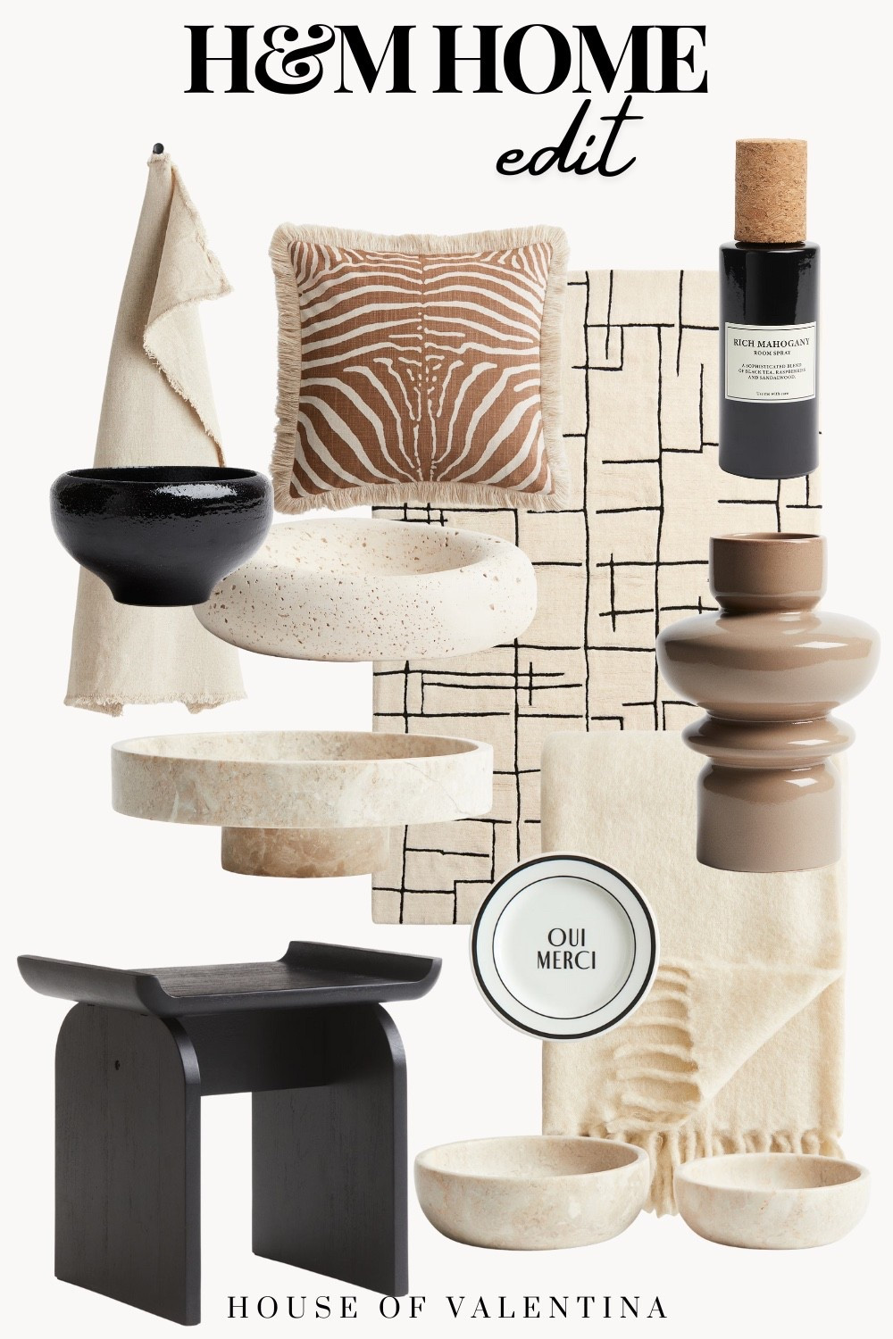 I’m obsessing over these recent H&M home finds —where elegance meets warmth and every detail is intentionally curated. This mood board reflects my vision for timeless design: rich textures, soft neutrals, layered lighting, and statement patterns that exude sophistication. I wanted to create a space that feels both elevated and inviting, where modern luxury meets cozy serenity. This is more than just a design—it’s a lifestyle. Every image here tells a story of refined living and inspired beauty, and I’m so excited to bring it to life! Available from H&M. 

#LTKStyleTip #LTKFindsUnder100 #LTKHome