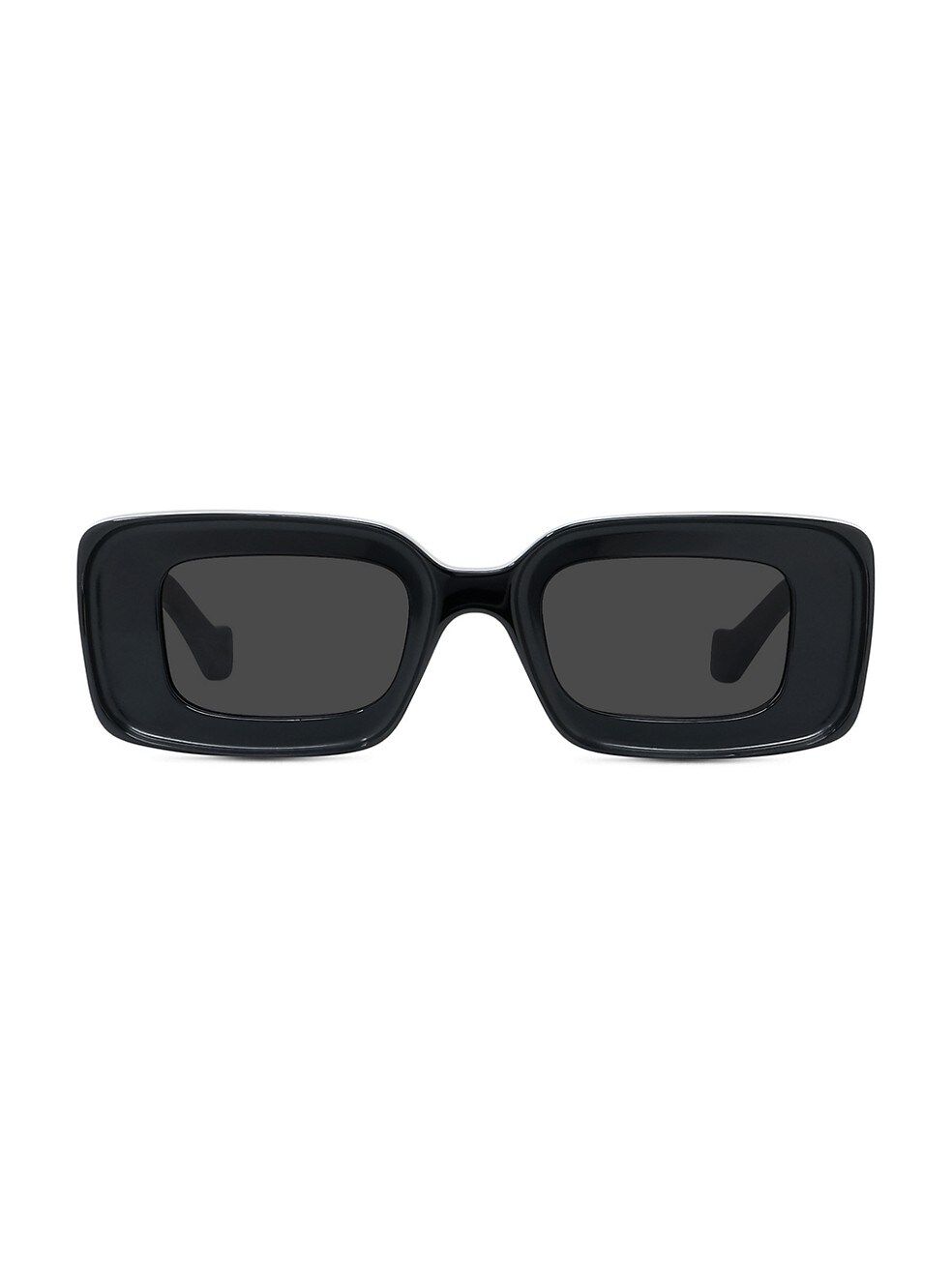 Chunky Anagram Rectangle Sunglasses | Saks Fifth Avenue