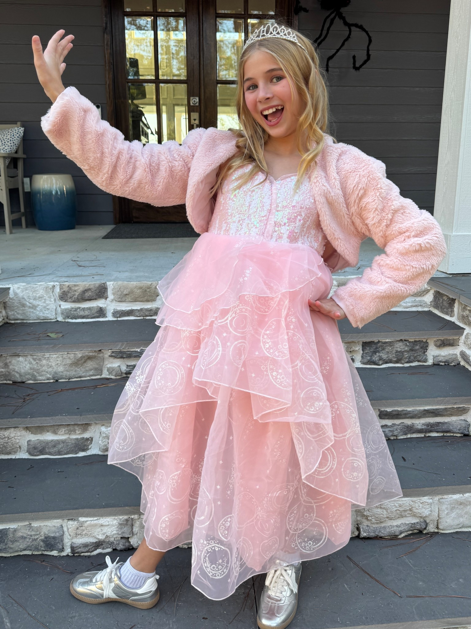 Glinda costume - wicked dress up! 

#LTKSeasonal #LTKParties #LTKFamily
