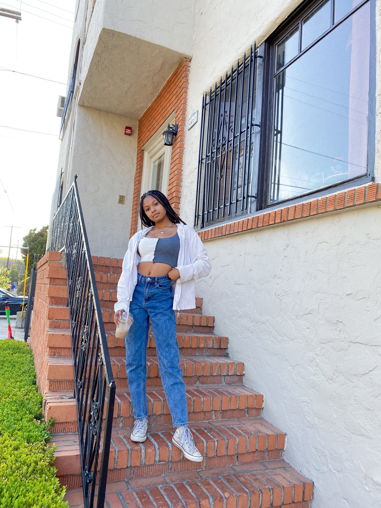 dark wash denim, mom jeans, high waisted jeans, converse, white converse, white sneakers, high top converse, silver jewelry, silver chain heart lock necklace 

#LTKshoecrush #LTKFind #LTKfit