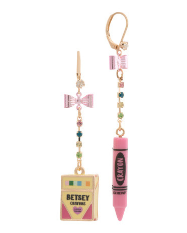 Mismatched Crayon Earrings | TJ Maxx