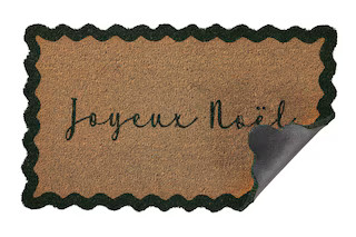 CANVASCANVAS Holiday Homecoming Collection "Joyeux Noel" Natural Printed PVC Coir Mat, Multi-Colo... | Canadian Tire
