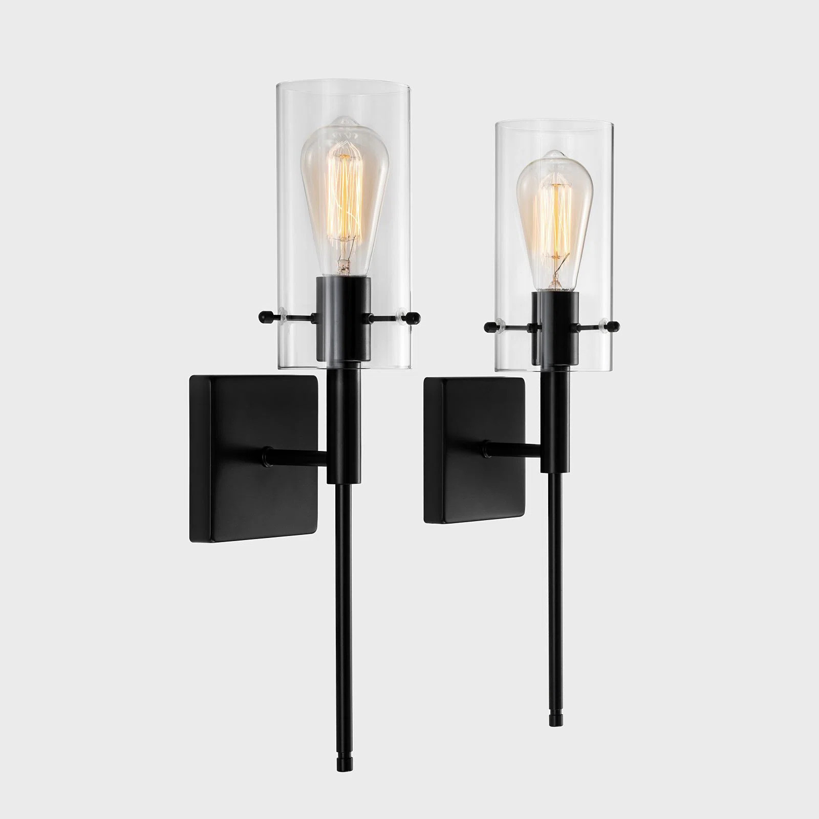 Iron Dimmable Wall Sconce Set (Set of 2) | Wayfair North America