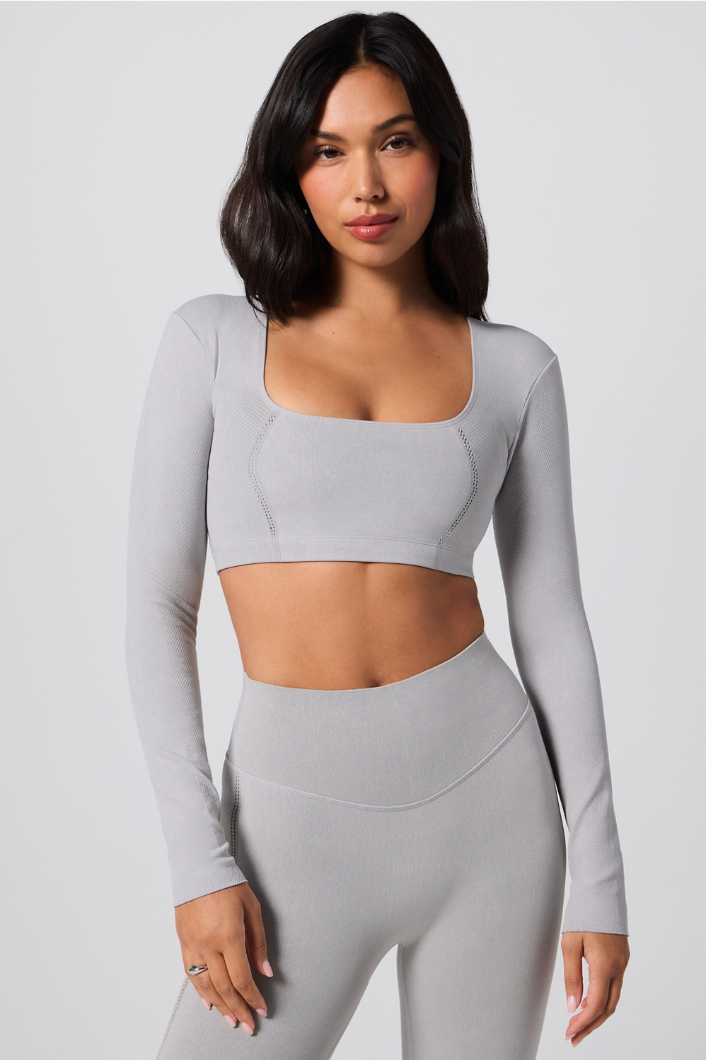 Denim Look Long Sleeve | Fabletics