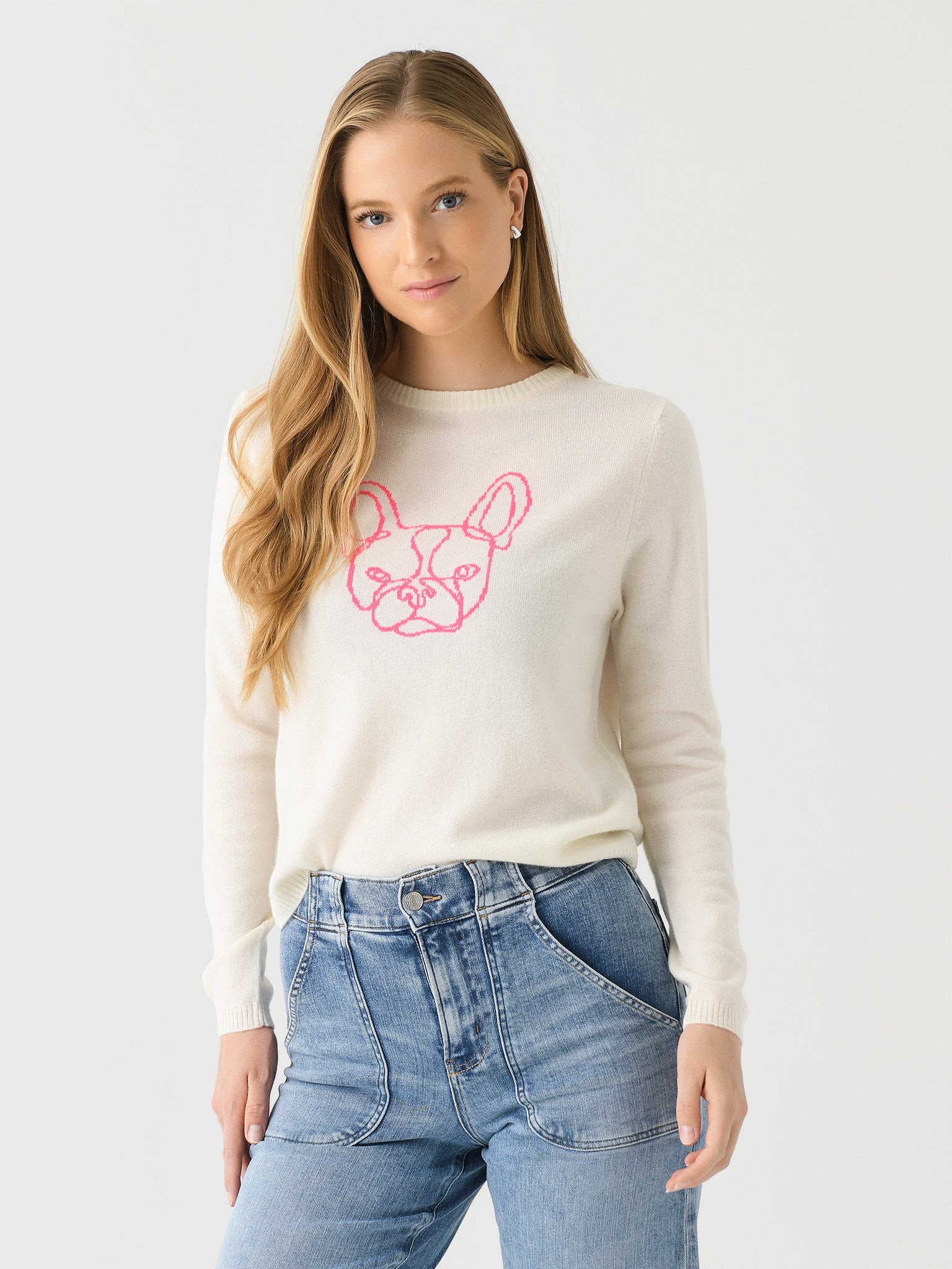 JUMPER 1234
                      
                     Women's Frenchie Crew Sweater | Saint Bernard