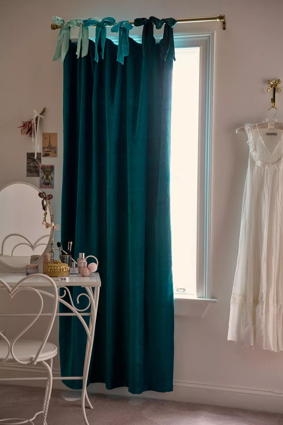 Velvet Tie Window Panel | Urban Outfitters (US and RoW)