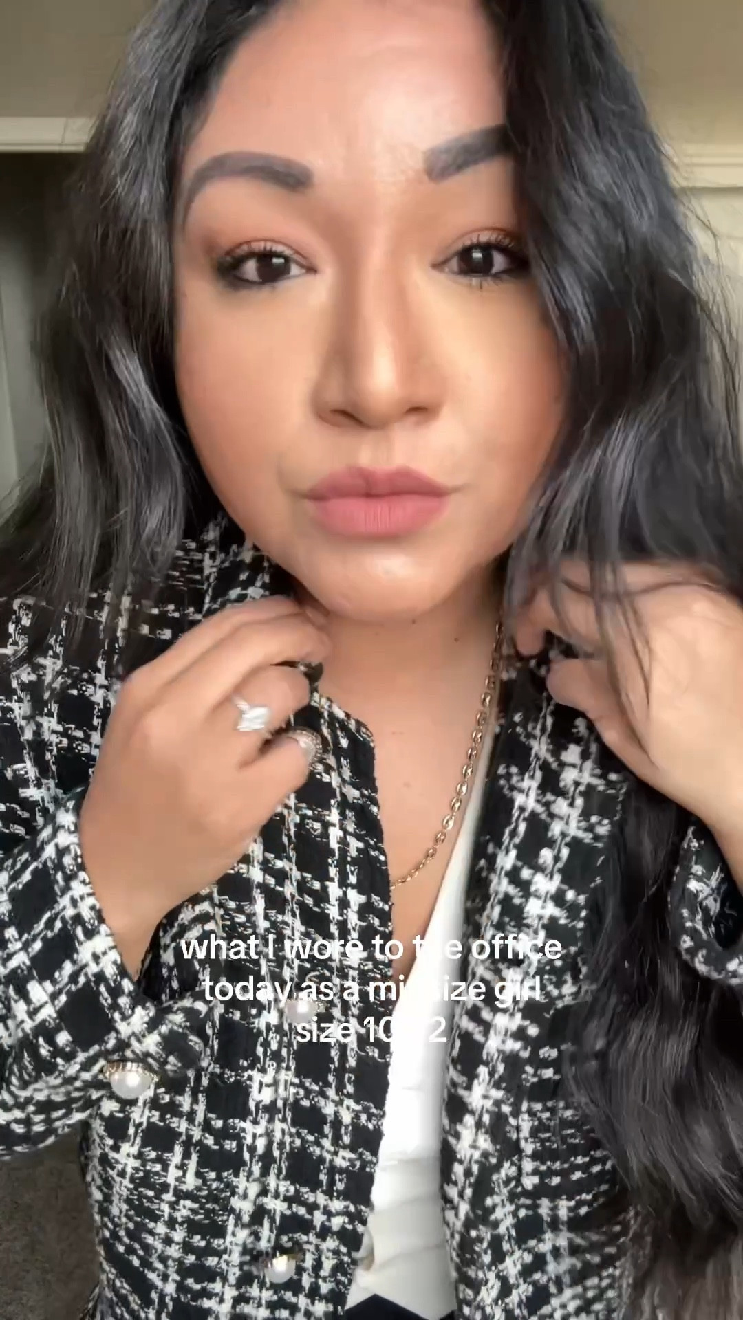 Lip tint is in Colorgram 08 Hip Chocolate

Pants - size large , short in thin material and fits true to size 

Belt - 37”-41” and fits well , true to size and comfortable  

#LTKMidsize #LTKootd #LTKWorkwear