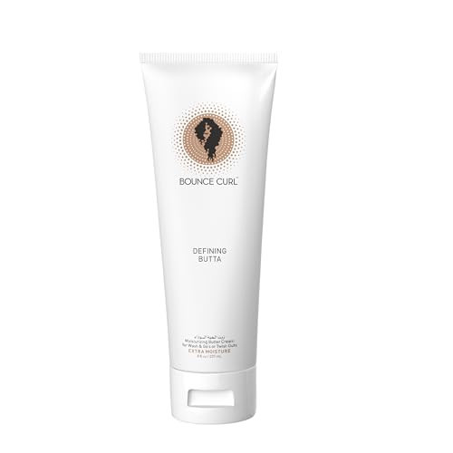 Bounce Curl Defining Butta with Murumuru Butter & Baobab Oil, Moisturizing Butter Cream for Wash & Go's or Twist-Outs, Extra Moisture, 8 fl oz | Amazon (US)