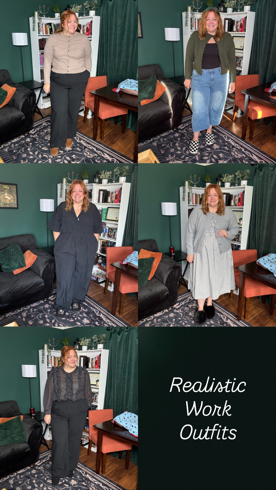 Realistic week in wfh and business casual work outfits

#LTKPlusSize #LTKMidsize #LTKWorkwear
