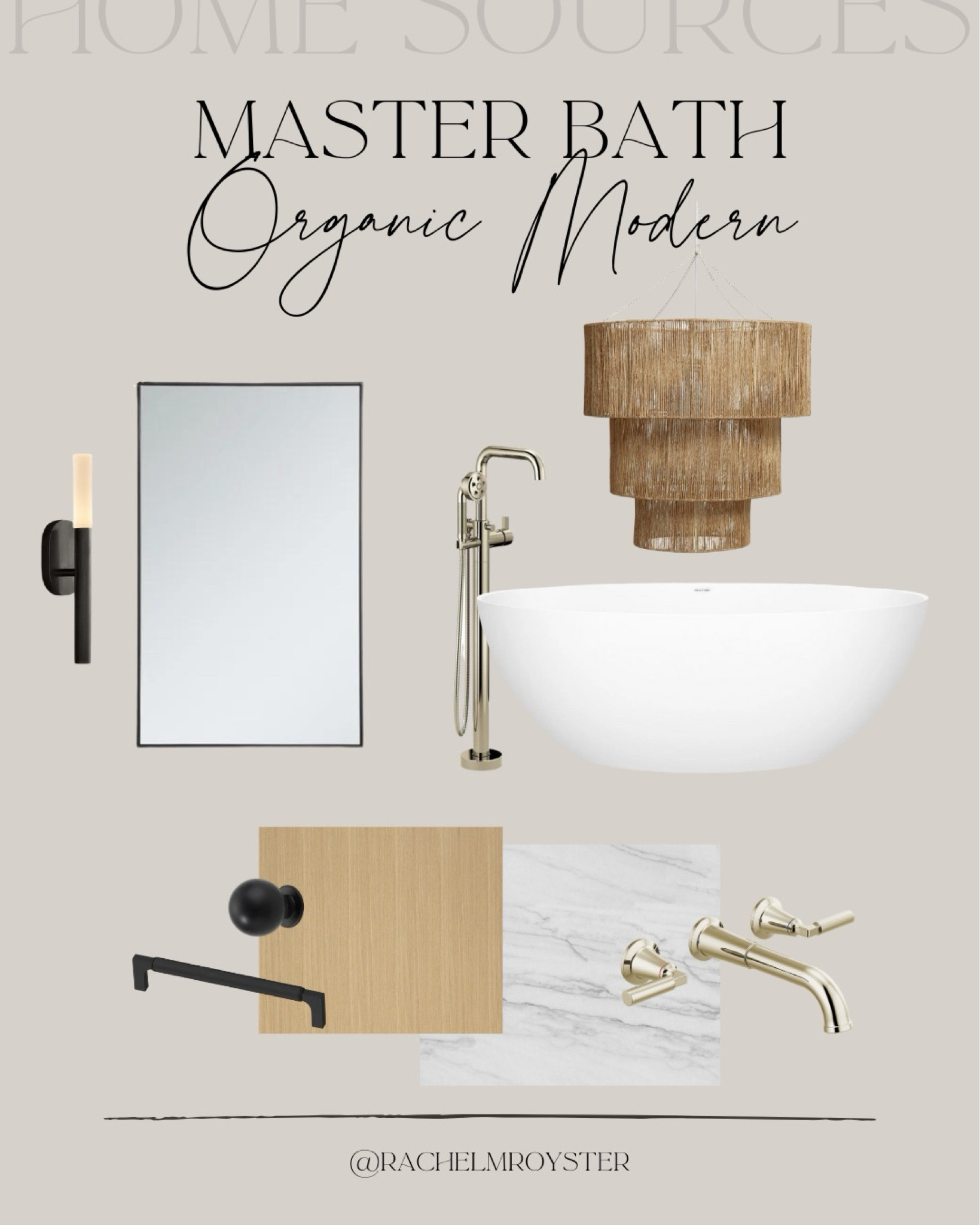 Organic Modern Master Bath 

Organic modern, primary bath, master bath, contemporary, spa, bathroom, remodel, chandelier, plumbing fixtures, bathroom design, home design



#LTKFindsUnder100 #LTKHome #LTKStyleTip