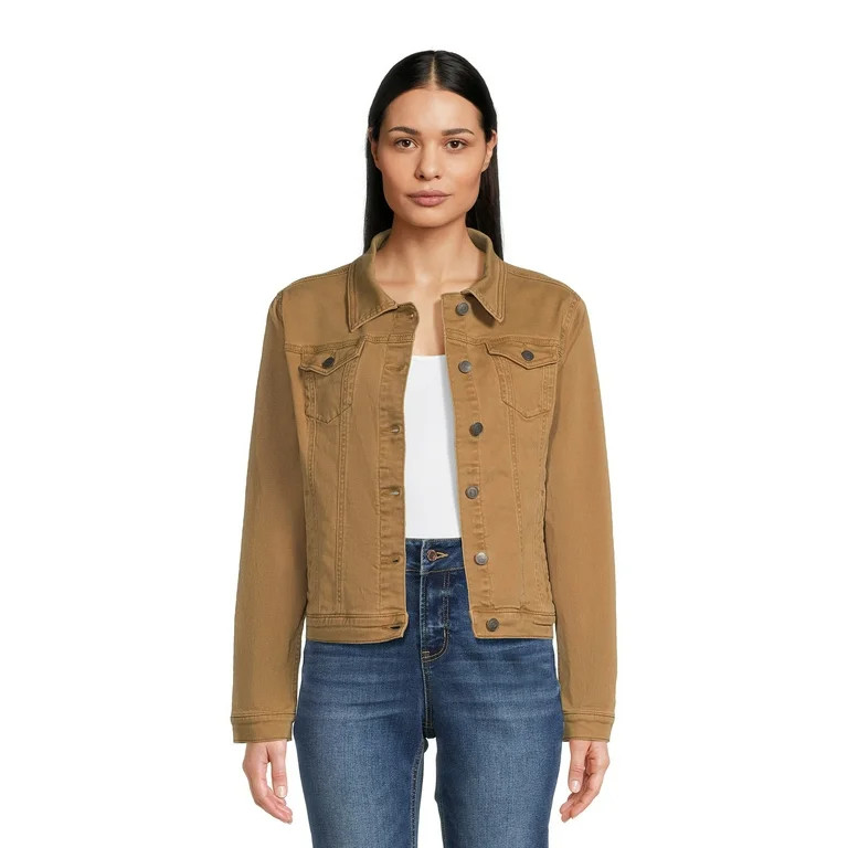 Time and Tru Women's Denim Jacket, Sizes XS-XXXL | Walmart (US)