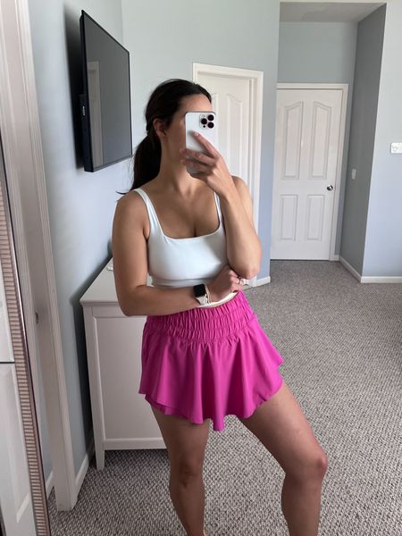 Free people lookalike skort! 
I’m in a size large - it’s lined too! 

Spring outfits 
Summer outfits
Workout outfits
Pickleball
Amusement park outfit
Disney outfit
Activewear 

#LTKstyletip #LTKfindsunder50 #LTKSeasonal