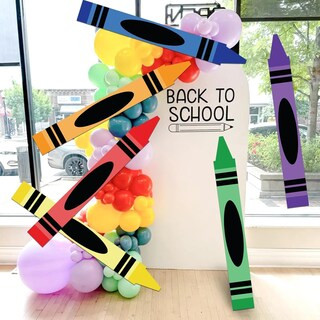 6 Sets Large Back to School Decoration 33x4 Inch Large | Michaels Stores