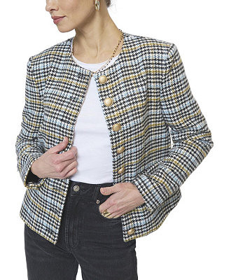 Women's Billie Herringbone Jacket | Macy's