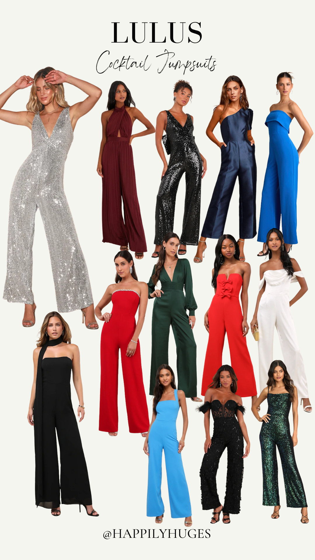 It's jumpsuit season, check out these from lulus.  

 #LTKSeasonal #LTKMidsize #LTKStyleTip