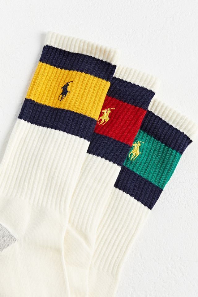 Polo Ralph Lauren Vintage Stripe Crew Sock | Urban Outfitters (US and RoW)