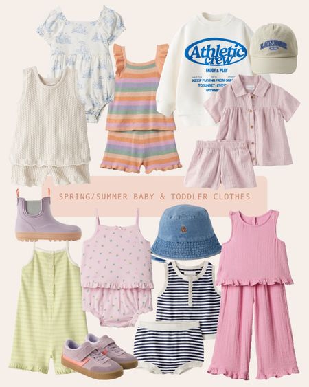 My favorite spring/summer clothing finds for baby & toddler girls 🫶🏻☀️🍉 

#LTKkids #LTKbaby